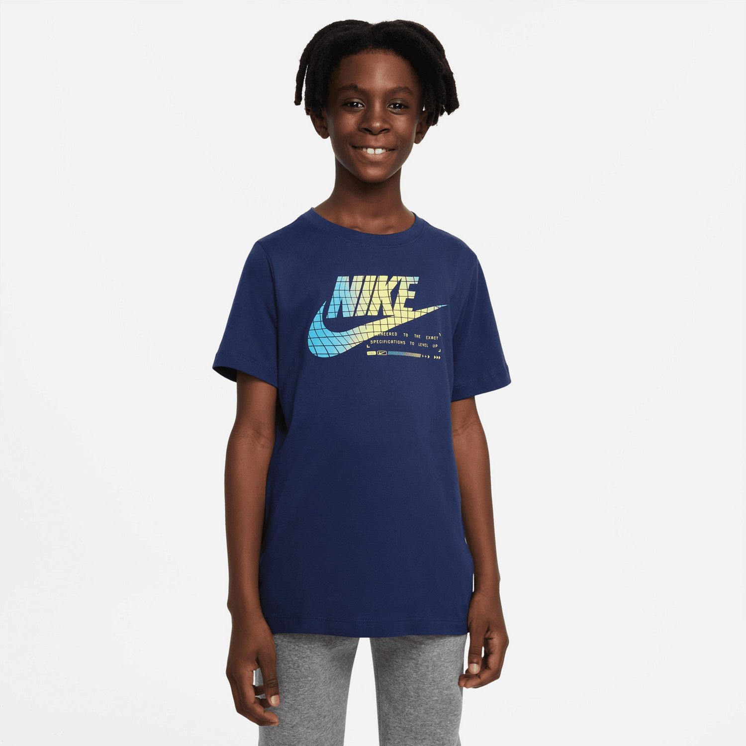 Nike Boys' Sportswear Club Seasonal GFX T-shirt | Academy
