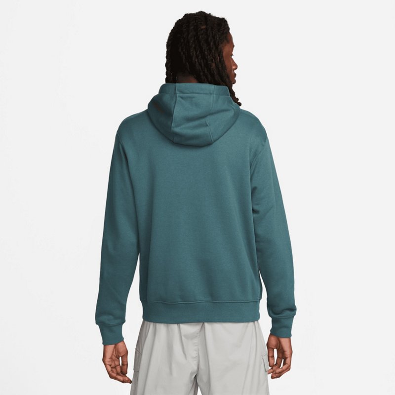Nike Men's Sportswear Club Fleece Pullover Hoodie Green Light, Small - Men's Athletic Fleece at Academy Sports product image
