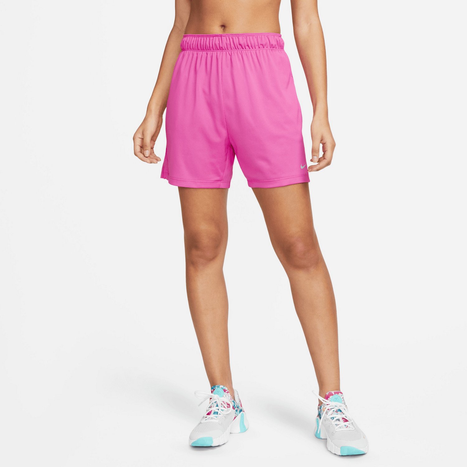 Nike Women's Attack Dri-FIT Mid-Rise Shorts 5in - view number 3