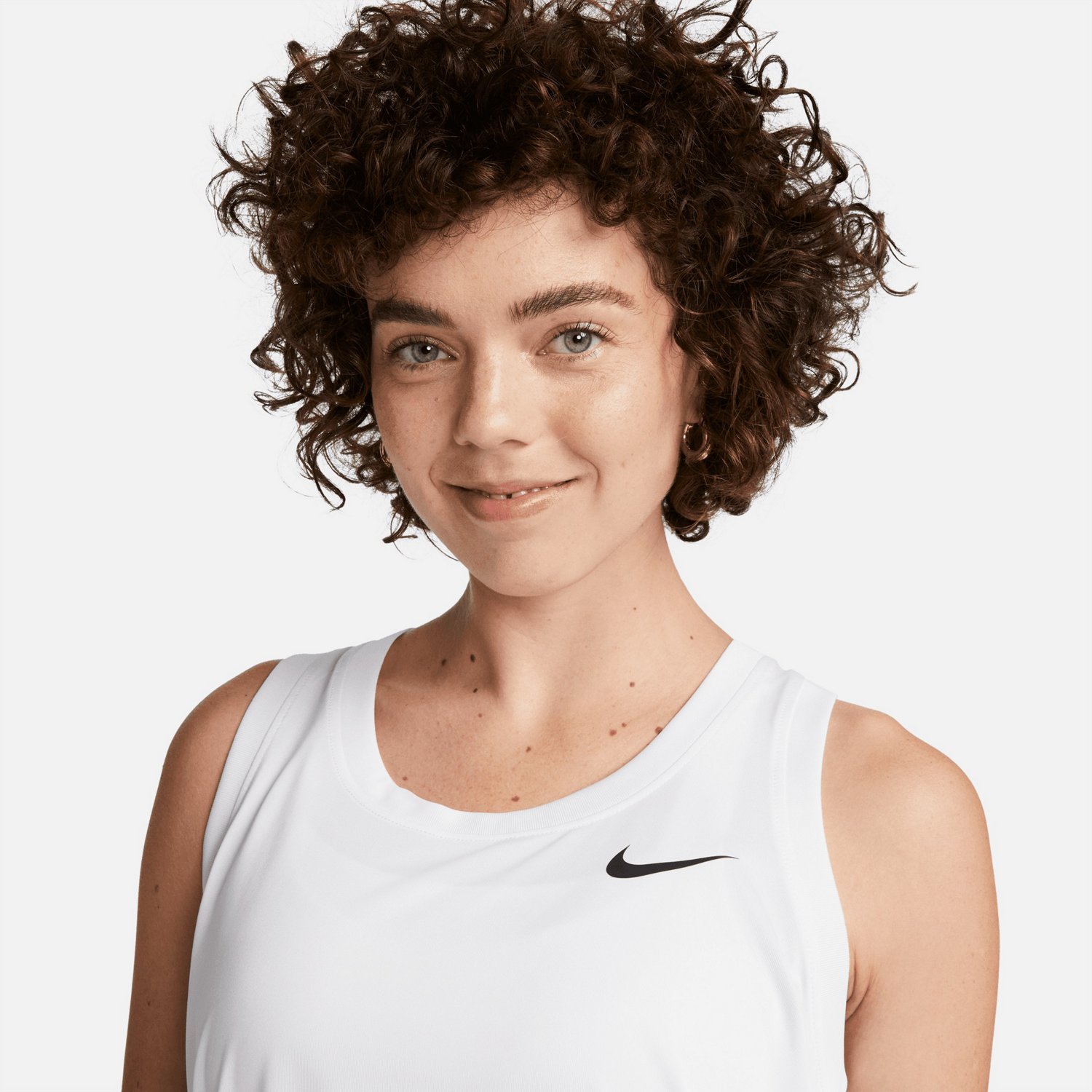 Nike Women's Dri-FIT Racerback Tank Top                                                                                          - view number 3