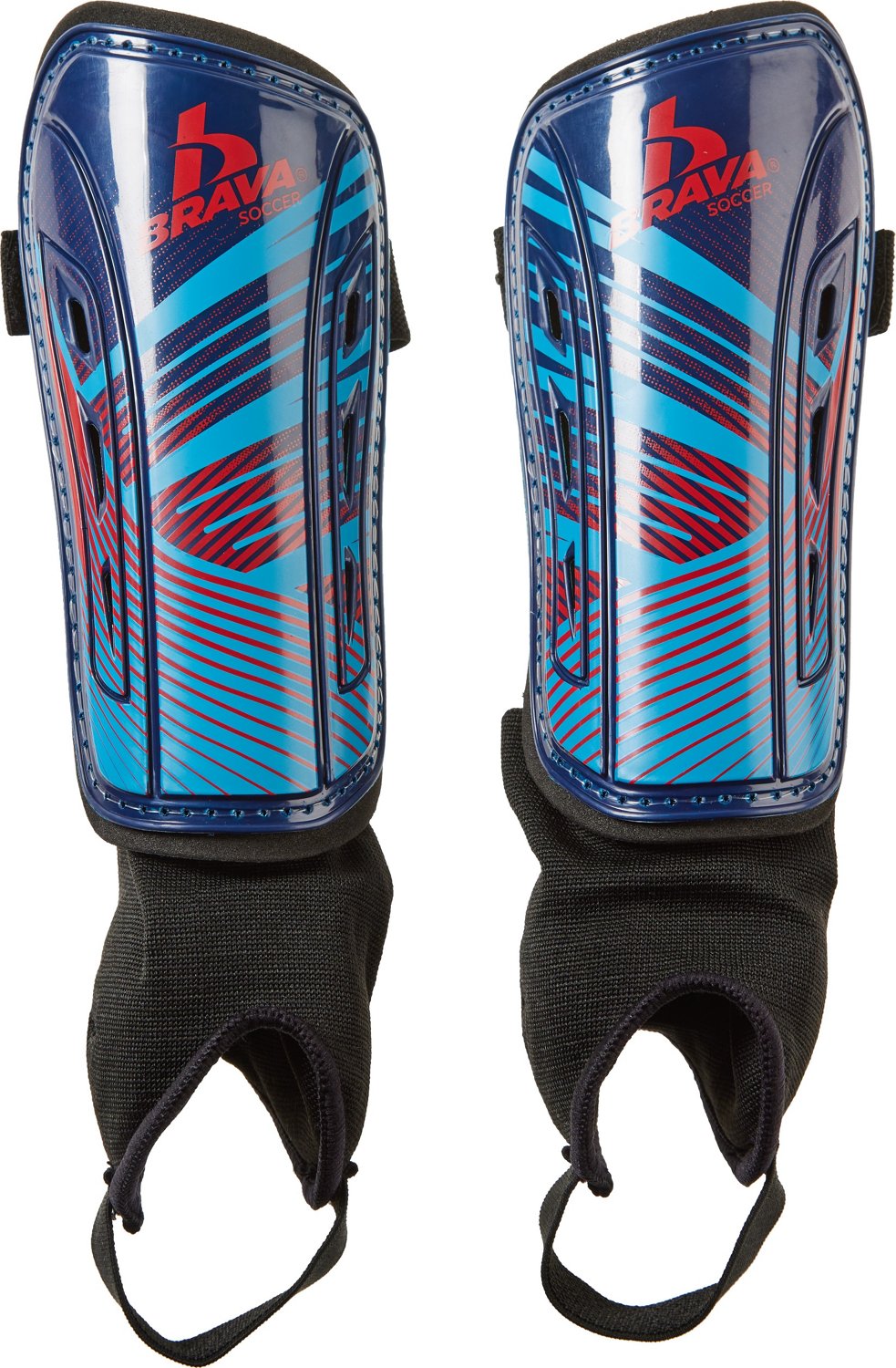 Shin Guards Football Child Flexi Pro Mini Kvara 77 Campari