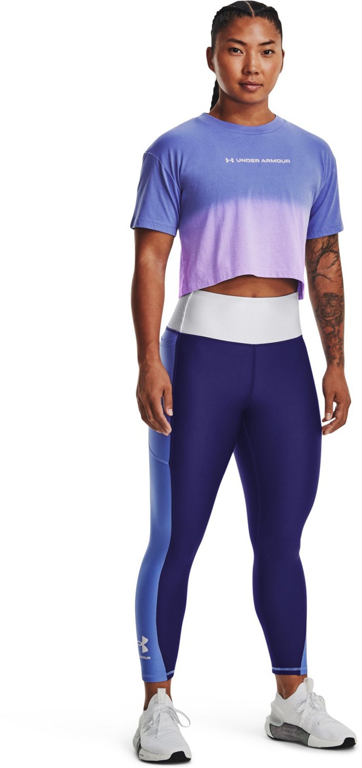 Under Armour Women's Branded Dip Dye Cropped T-shirt - view number 3