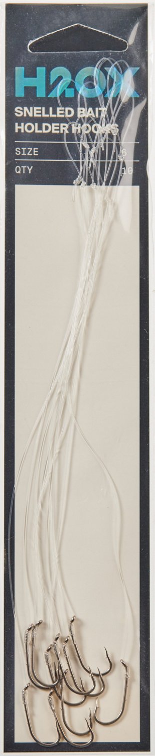 H2OX Snelled Bait Holder Hook 10 Pack - view number 2
