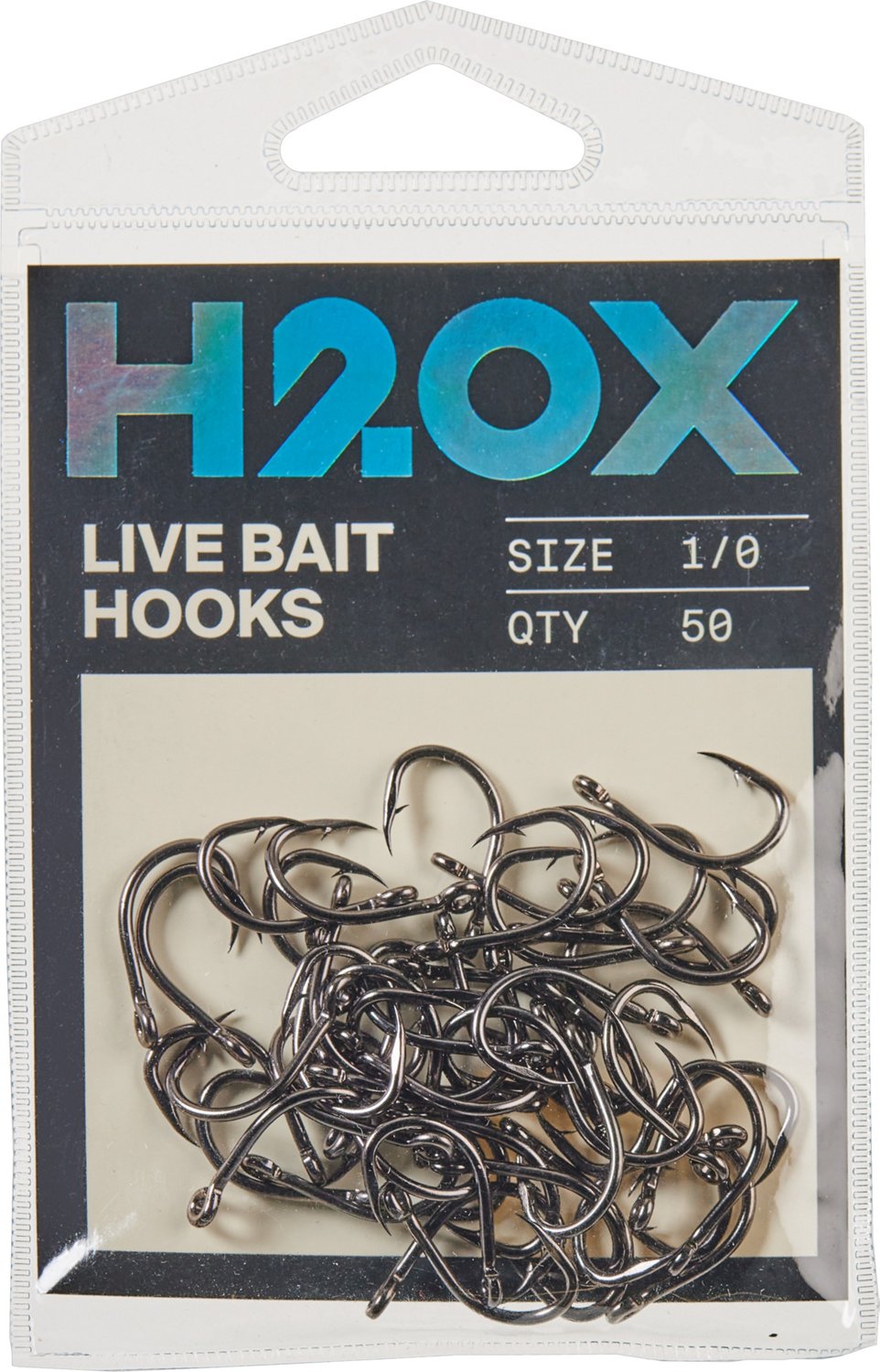 H2OX Live Bait Hooks 50 Pack                                                                                                     - view number 2