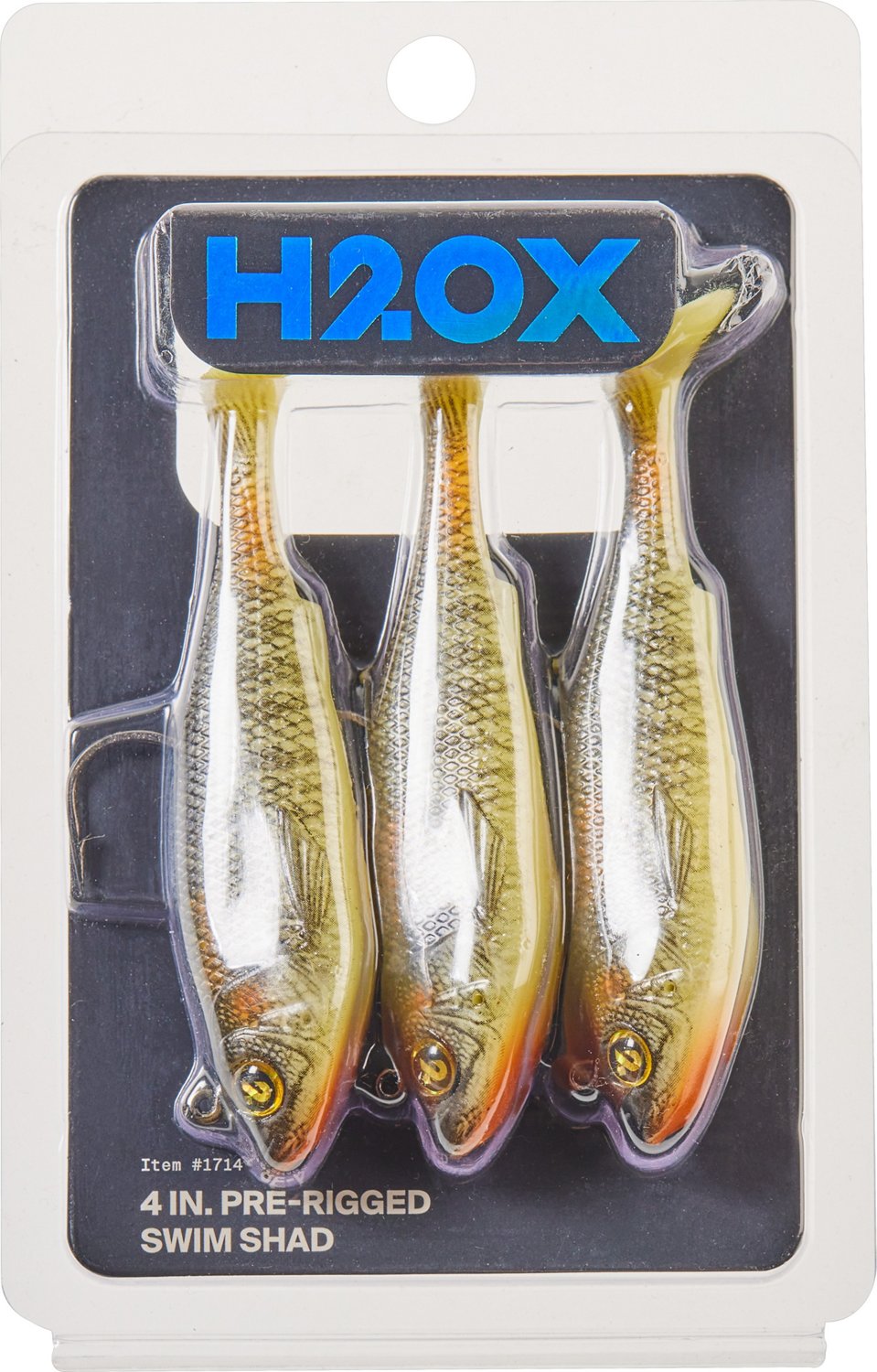 H2OX 4 inch Prerigged Swim Baits - view number 2