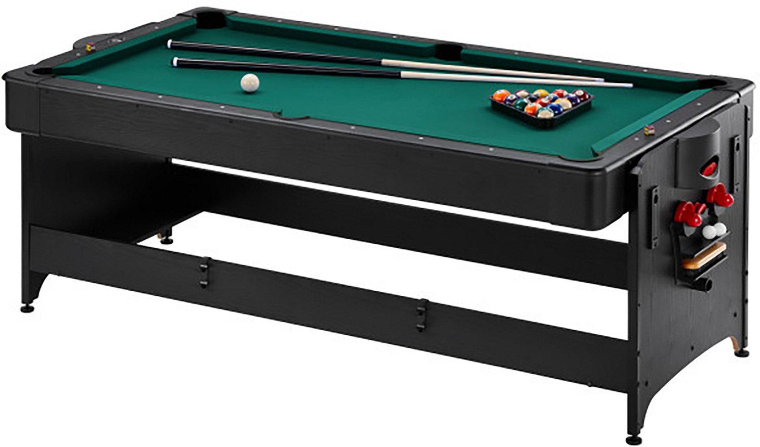 Fat Cat Original 7' Pockey Table with Table Tennis - view number 2