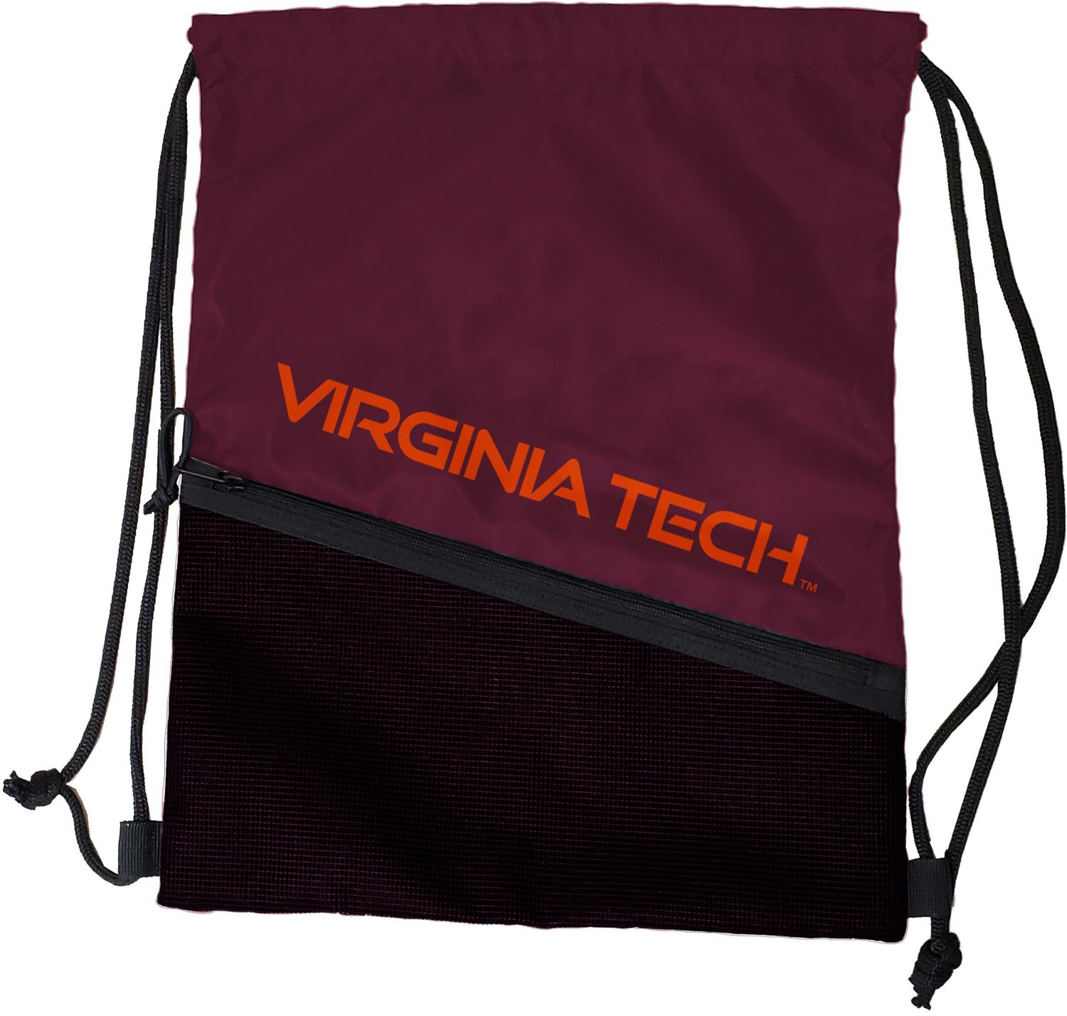 Logo Brands Virginia Tech University Tilt Backsack Academy