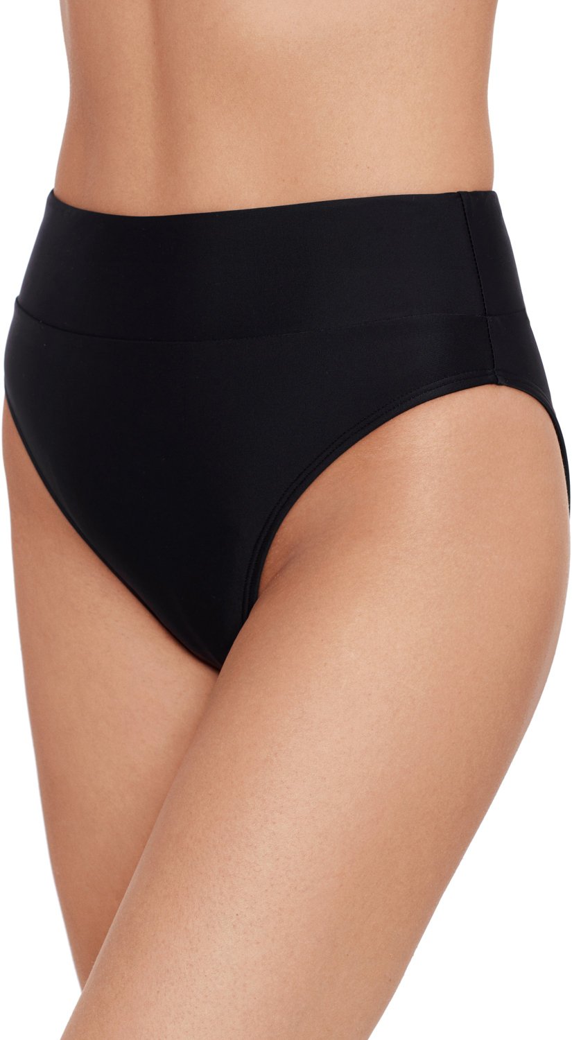 O'Rageous Juniors' Solid Wide Band High Waist Swim Bottom - view number 2