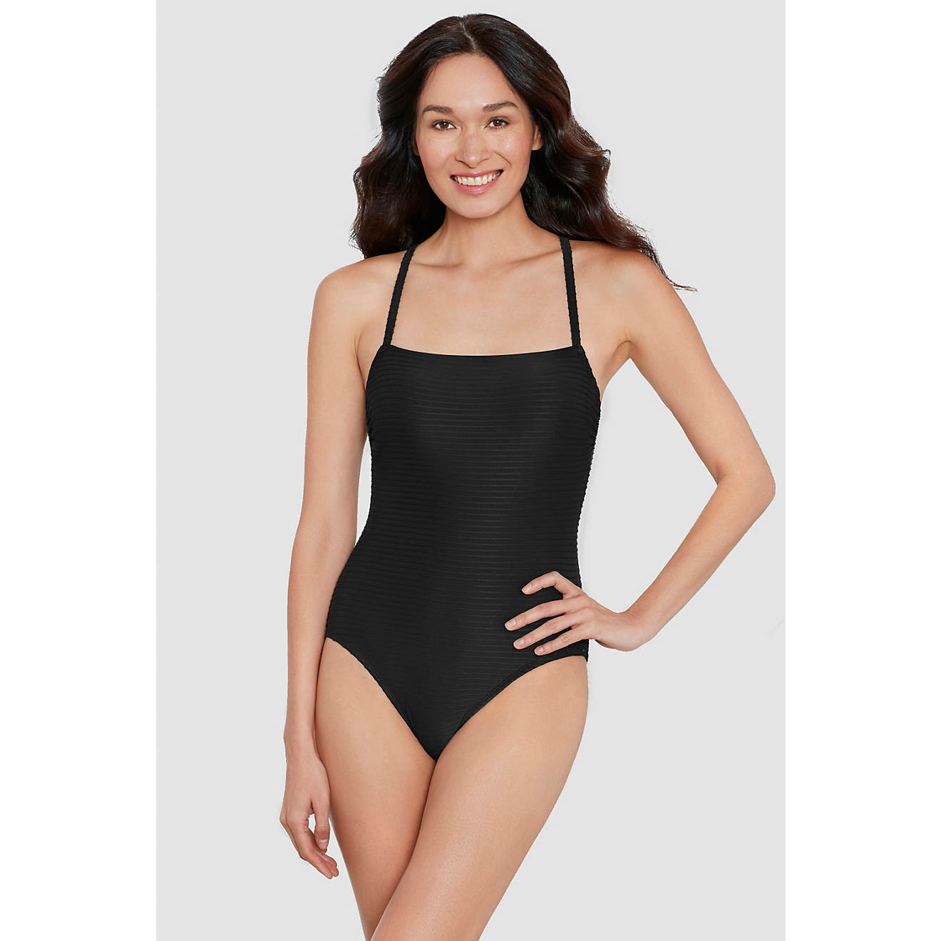 Freely Women's Ring Back One-Piece Swimsuit                                                                                      - view number 1
