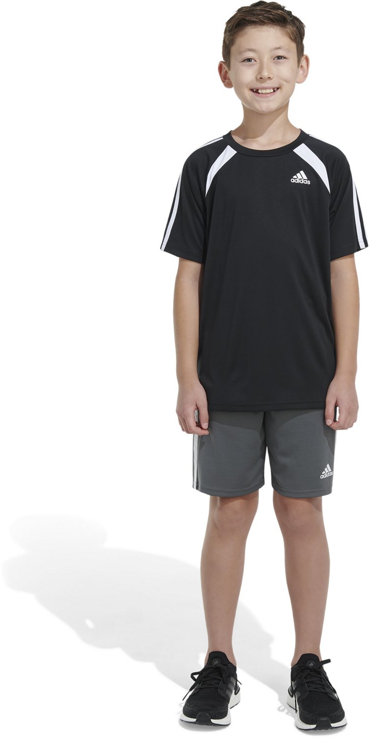 Boys adidas soccer shorts online