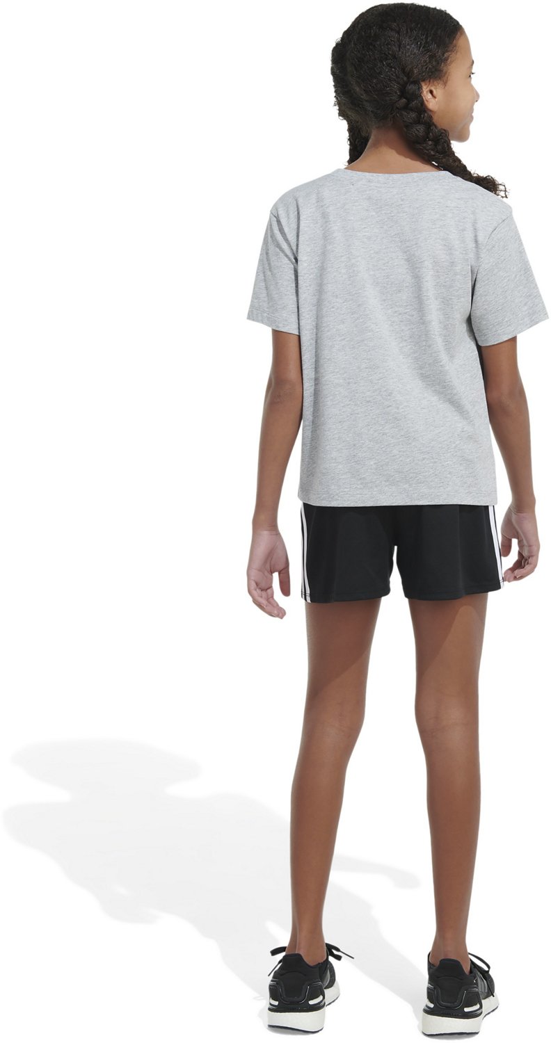 adidas Girls' Heather Pocket Short Sleeve T-shirt - view number 5