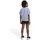 adidas Girls' Loose Front Tie T-shirt                                                                                            - view number 5