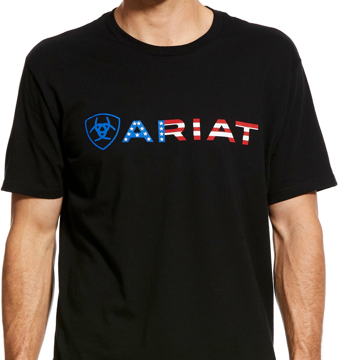 Ariat Men's USA Wordmark T-shirt - view number 2