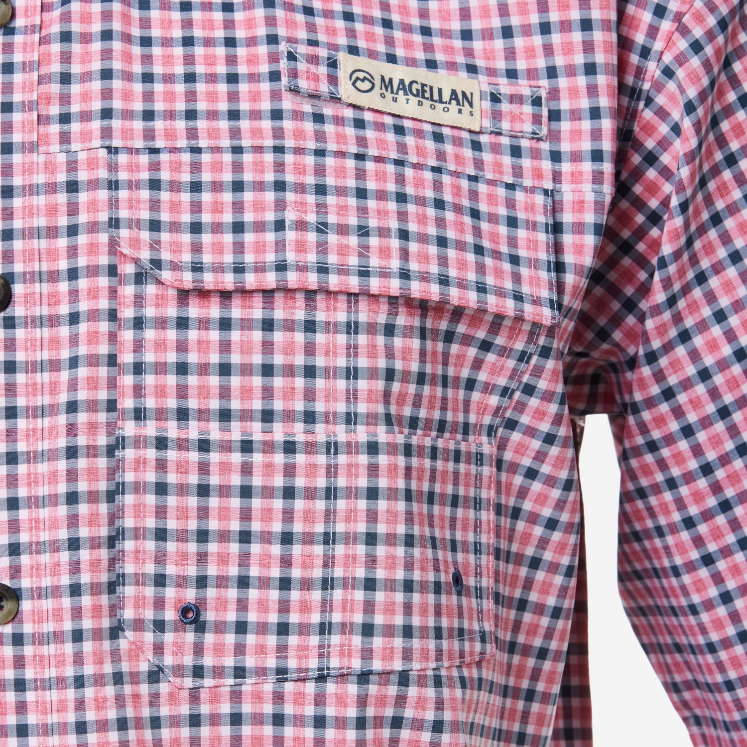 Magellan Outdoors Men's Sabine Pass Button Down Fishing Shirt - view number 3