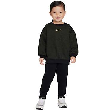 Nike Toddler Girls' Shine Fleece Crew Sweatshirt                                                                                
