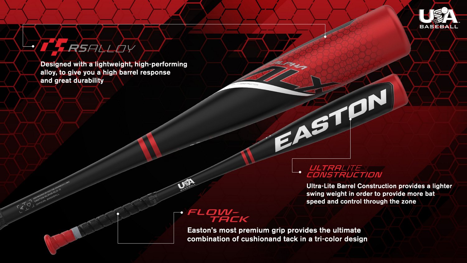 EASTON Alpha ALX TBall Bat 11 Free Shipping at Academy