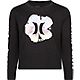 Hurley Girls' Hibiscus Tropical Graphic Long Sleeve T-shirt                                                                      - view number 1 image