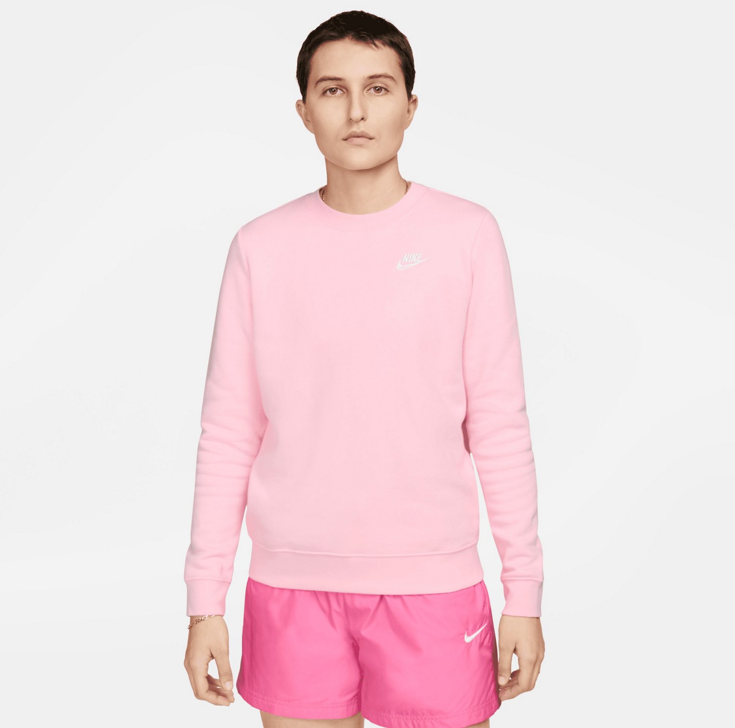 Nike men's club discount sweatshirt