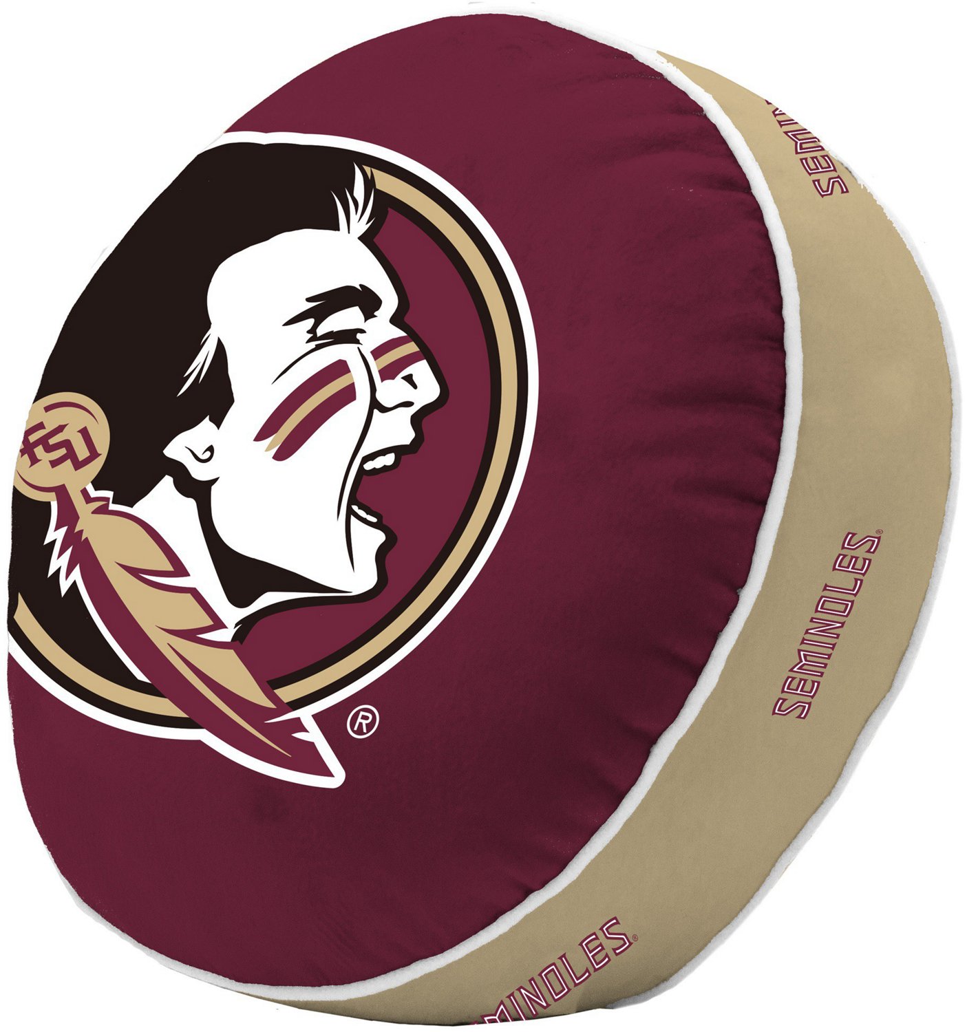 Logo Brands Florida State University Puff Pillow                                                                                 - view number 1