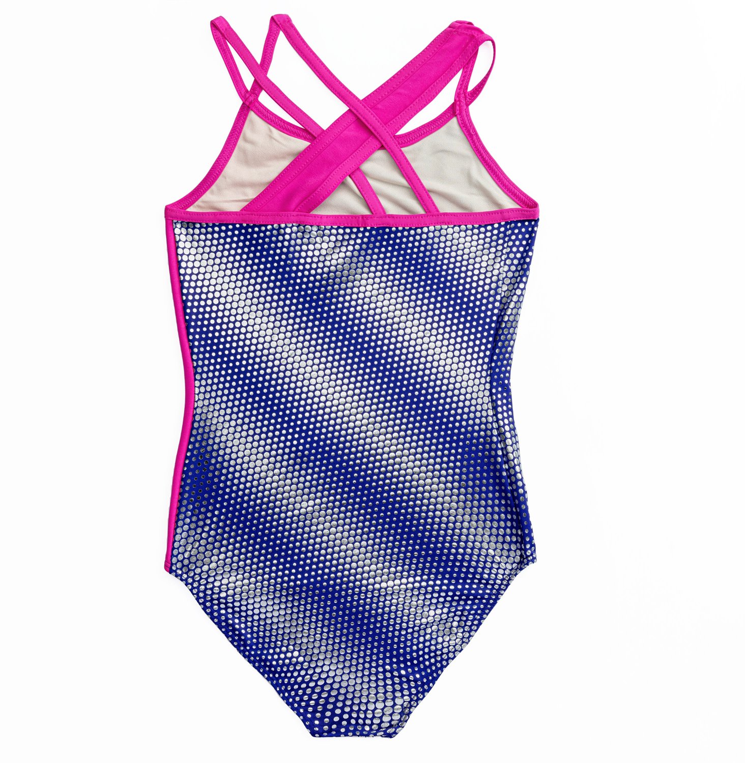 Rainbeau Moves Girls' Wavy Side Inset Tank Leotard - view number 4