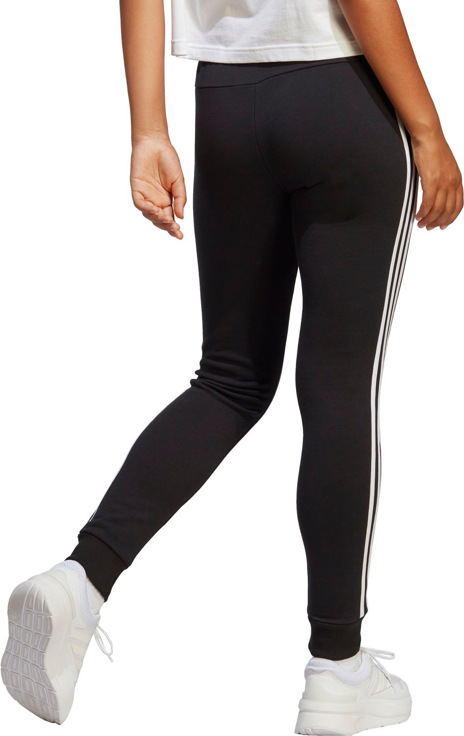 adidas Women's 3S French Terry Cuffed Pants                                                                                      - view number 2