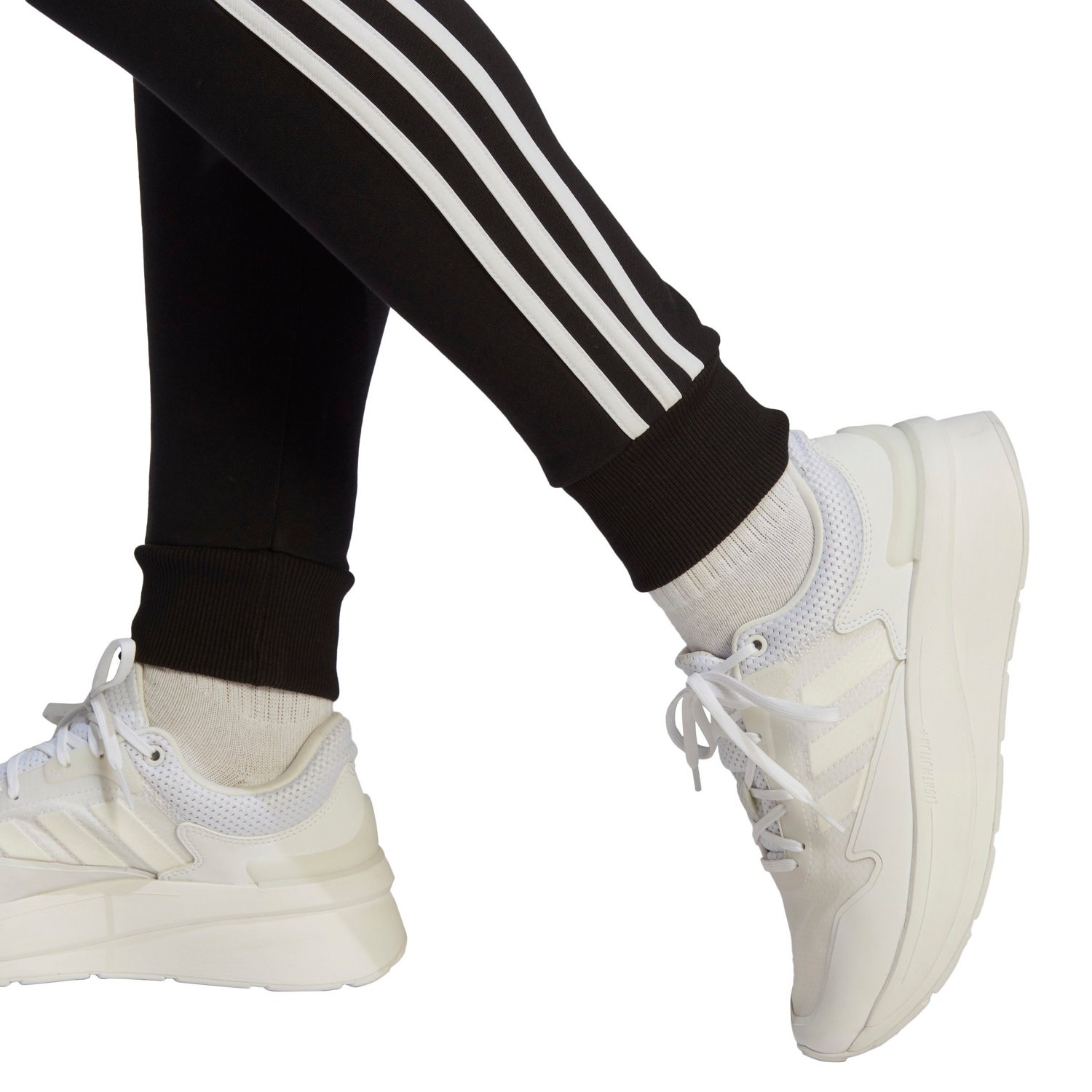 adidas Women's 3S French Terry Cuffed Pants                                                                                      - view number 5