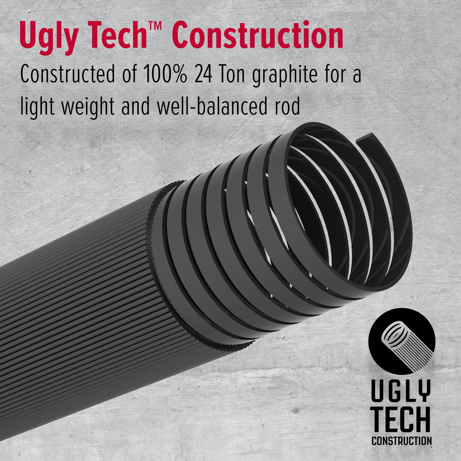 Ugly Stik Carbon Inshore 7 ft MH Spinning Rod