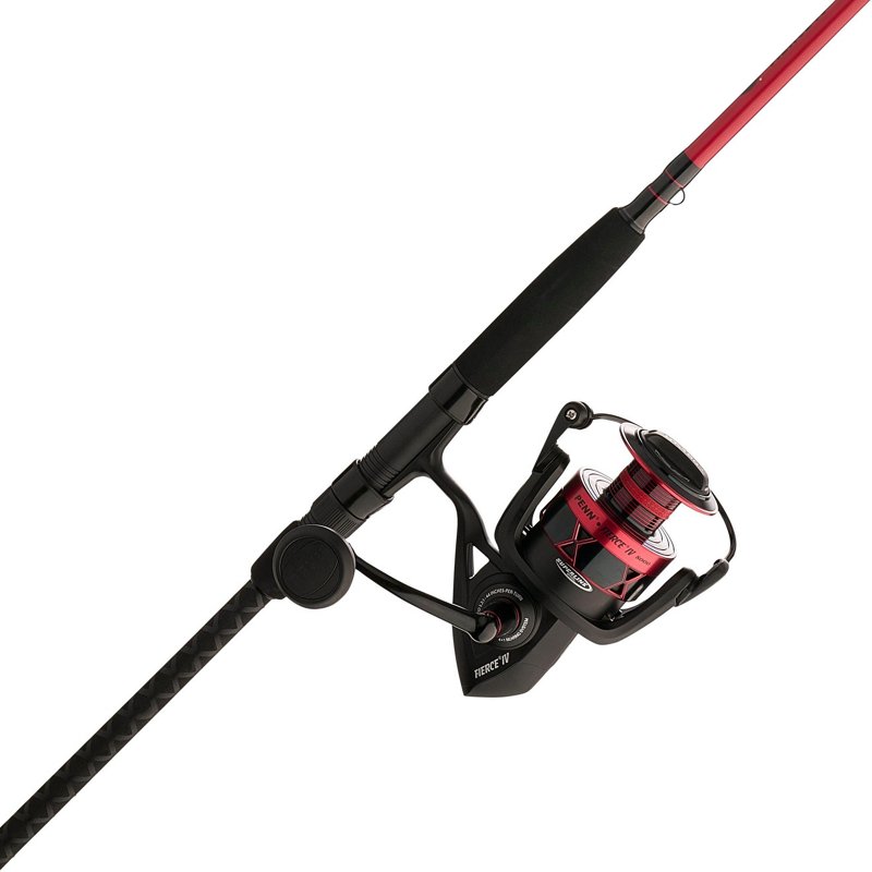 Photos - Other for Fishing PENN Fierce IV Spinning Rod and Reel Combo - Spinning Combos at Academy Sports FRCIV8000701H 