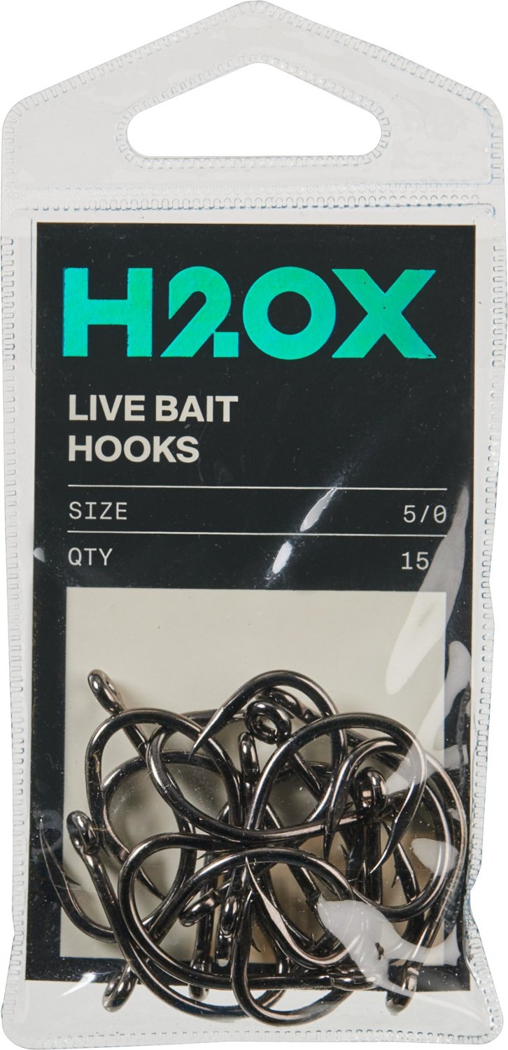H2OX Live Bait Hooks 15 Pack - view number 2