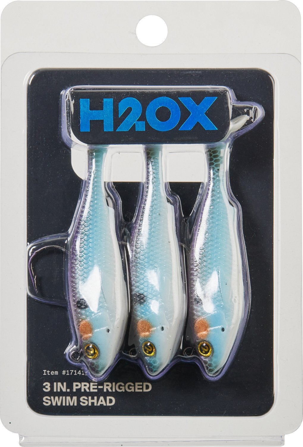 H2OX 3 inch Prerigged Swim Shad                                                                                                  - view number 2