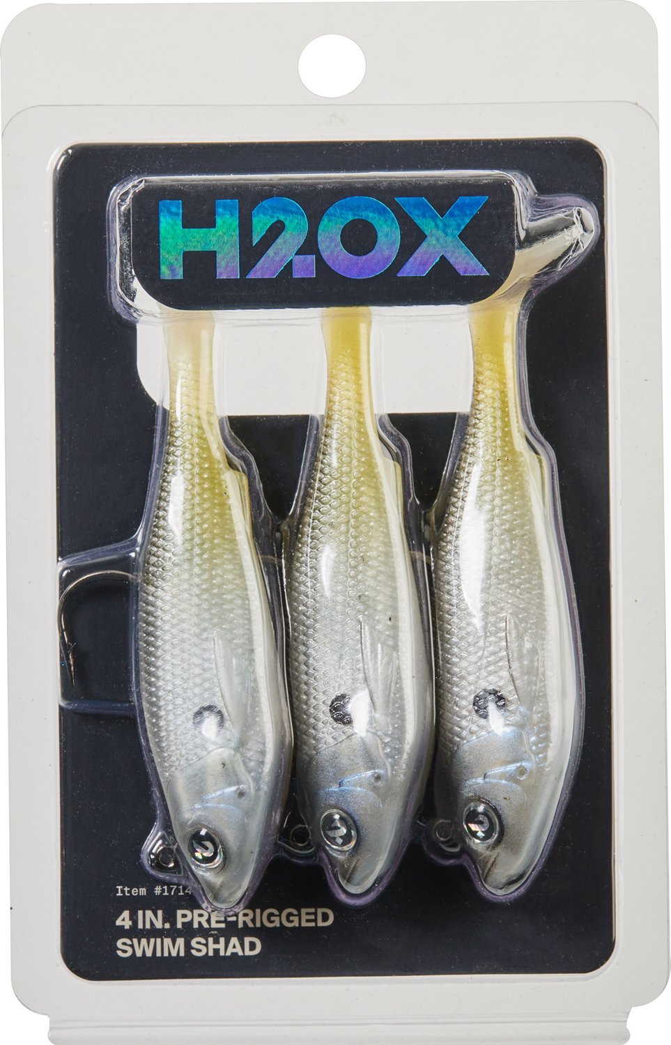 H2OX 4 inch Prerigged Swim Baits - view number 2