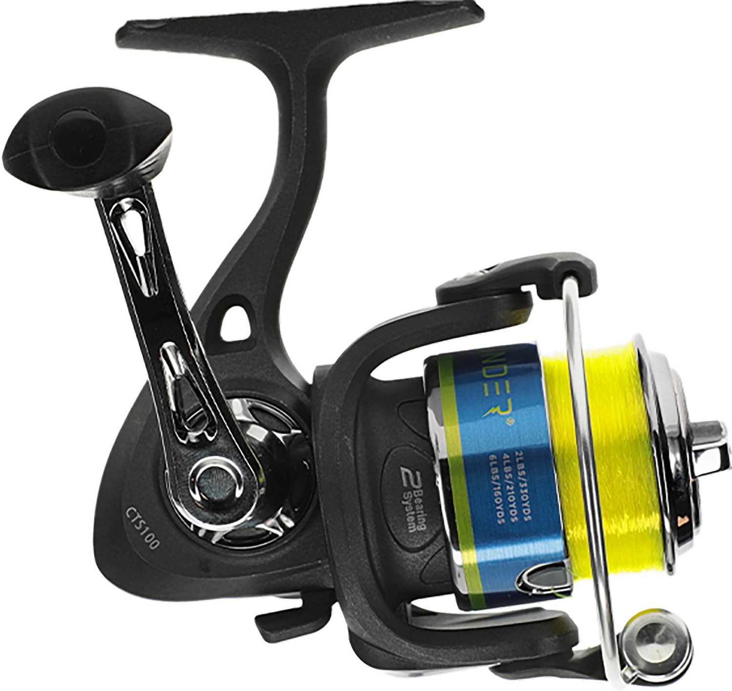 Mr. Crappie Crappie Thunder Jigging Reel, Pre-spooled with 6-lb. Line -  732862, Spinning Reels at Sportsman's Guide