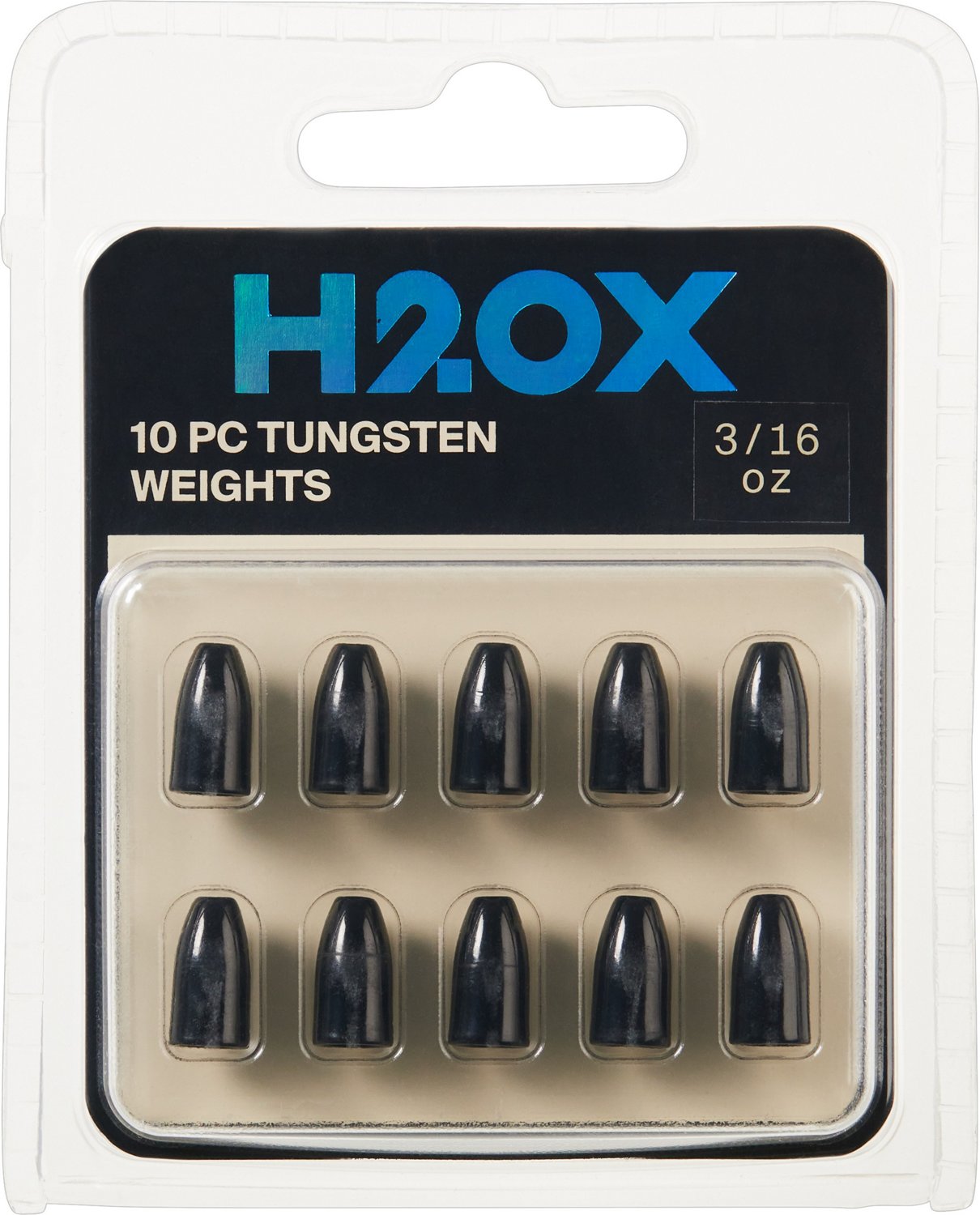 H2OX Tungsten Worm Weights 10 Pack - view number 2