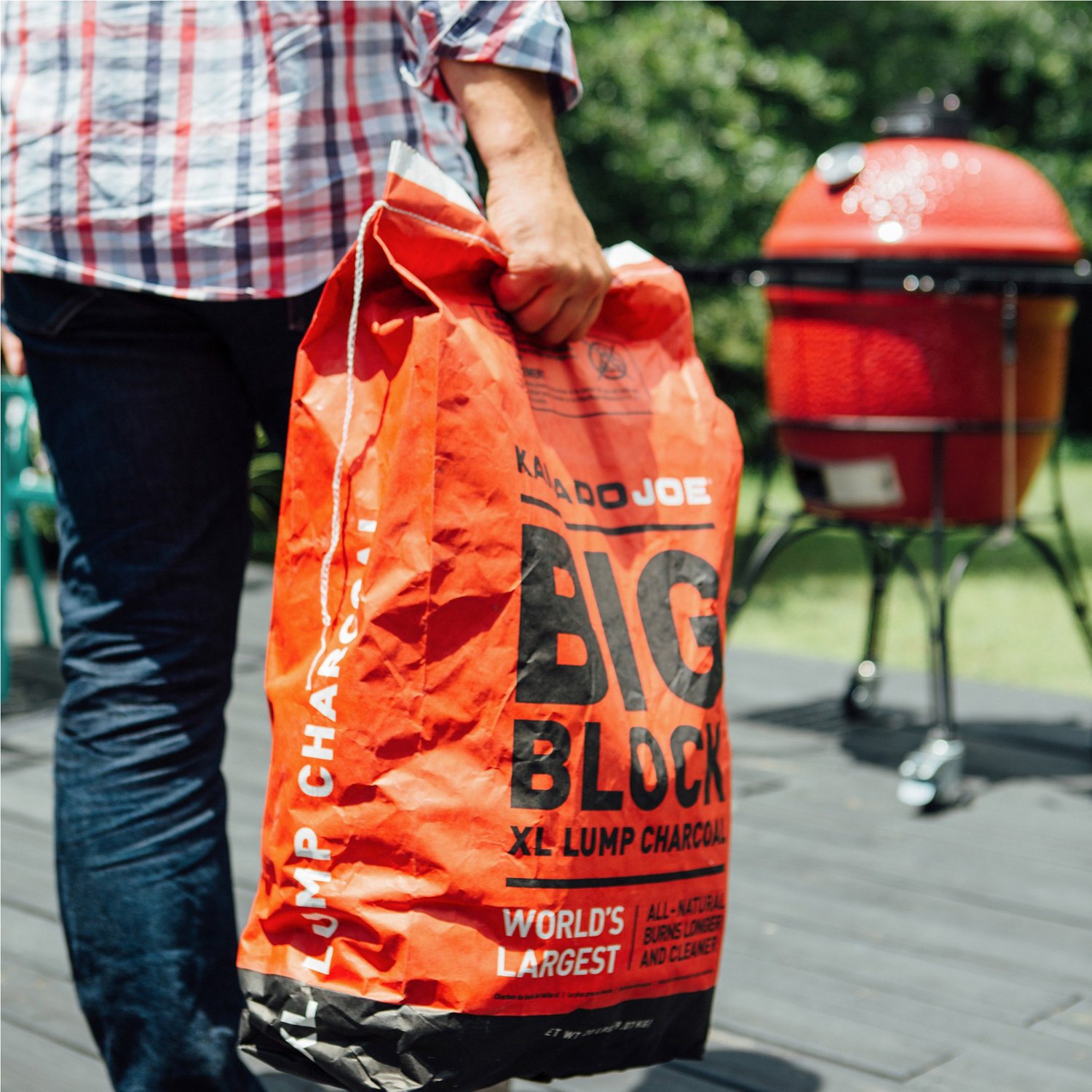 Kamado Joe Big Block 20 lb Lump Charcoal Bag Academy