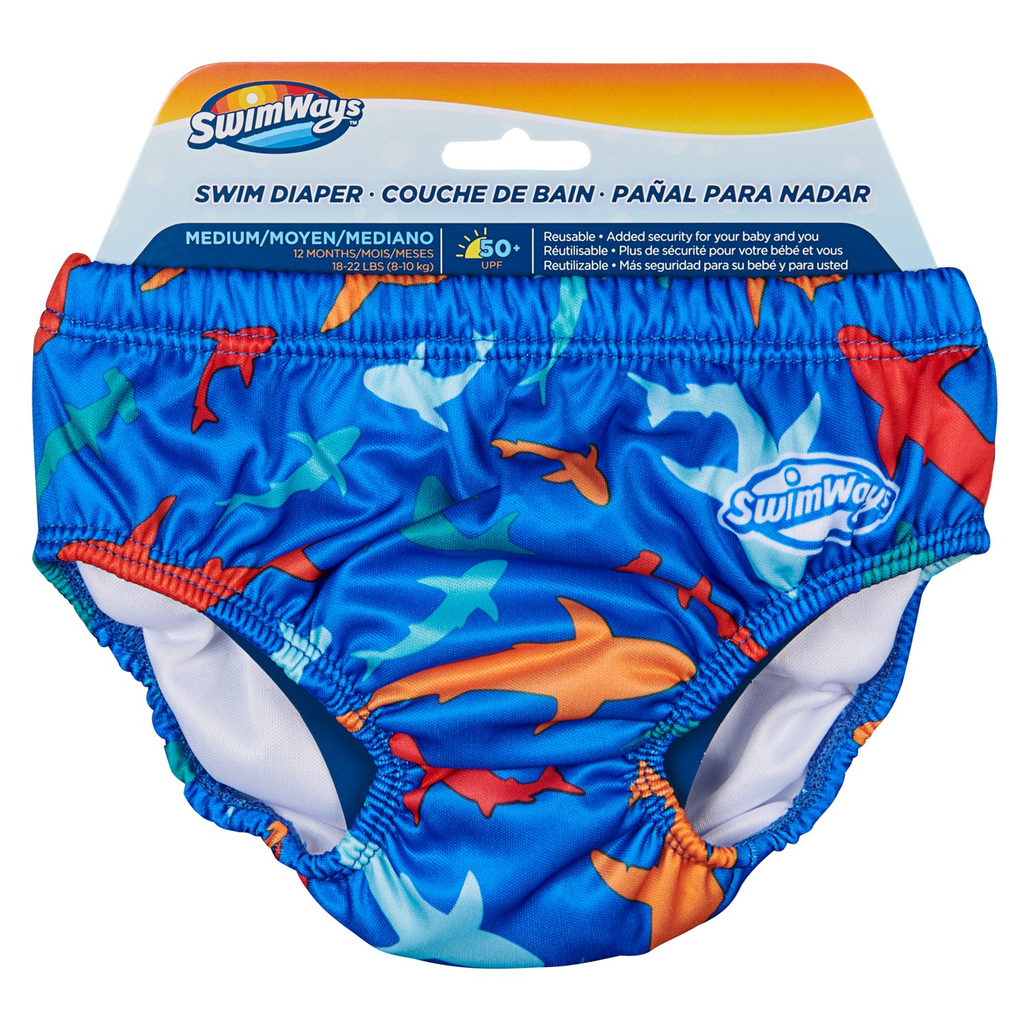 SwimWays Shark Swim Diaper                                                                                                       - view number 1