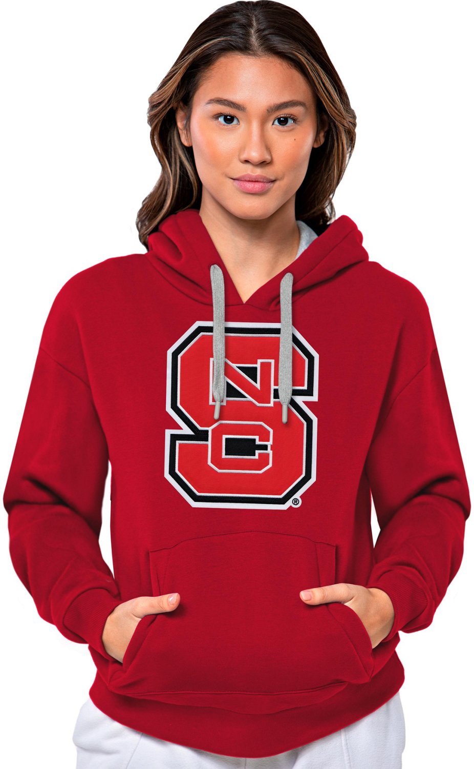 Antigua Women's North Carolina State University Victory Hooded Pullover
