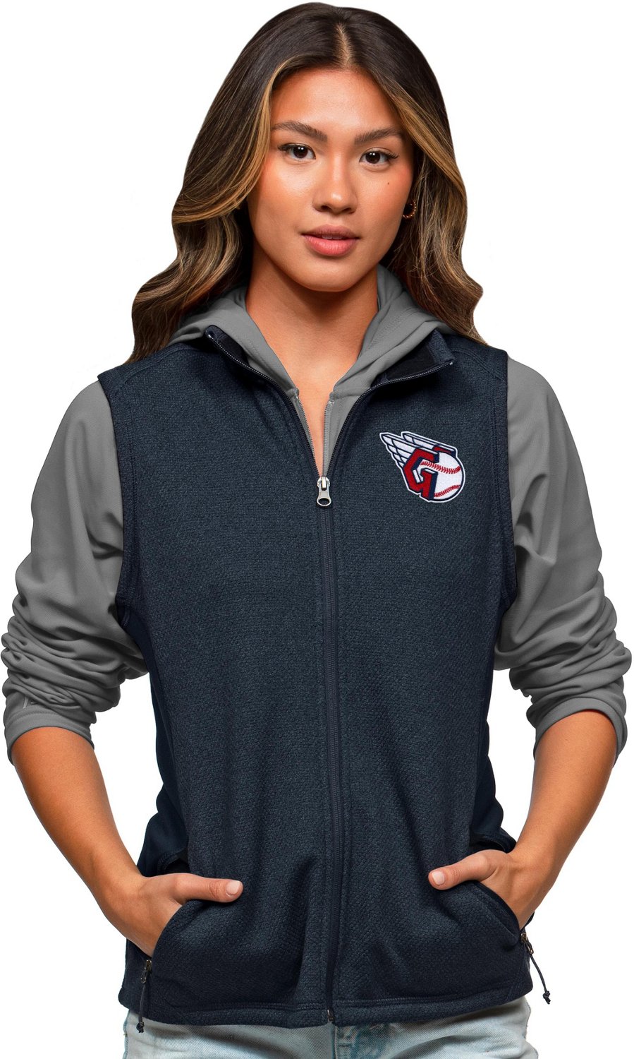 Antigua Women's Cleveland Guardians Course Vest