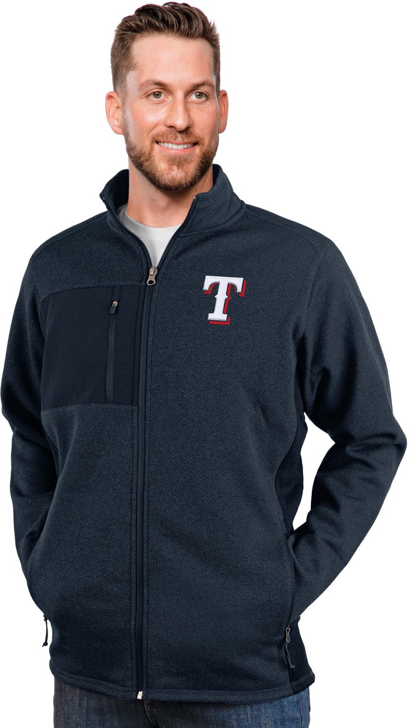 Antigua Men's Texas Rangers Course Jacket