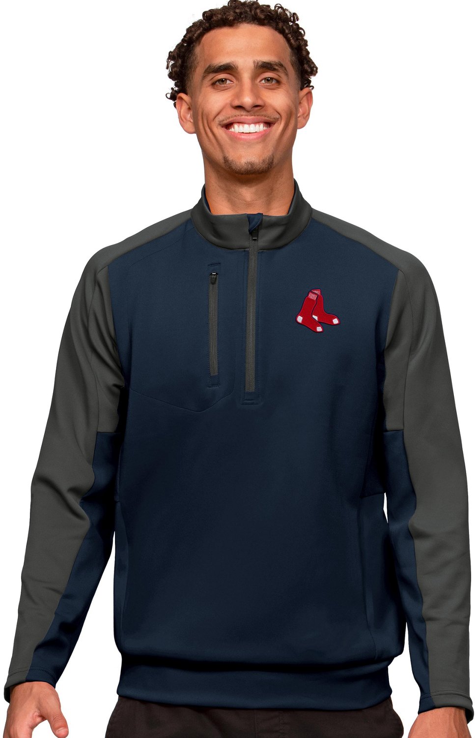 Antigua Men's Boston Red Sox Team Pullover