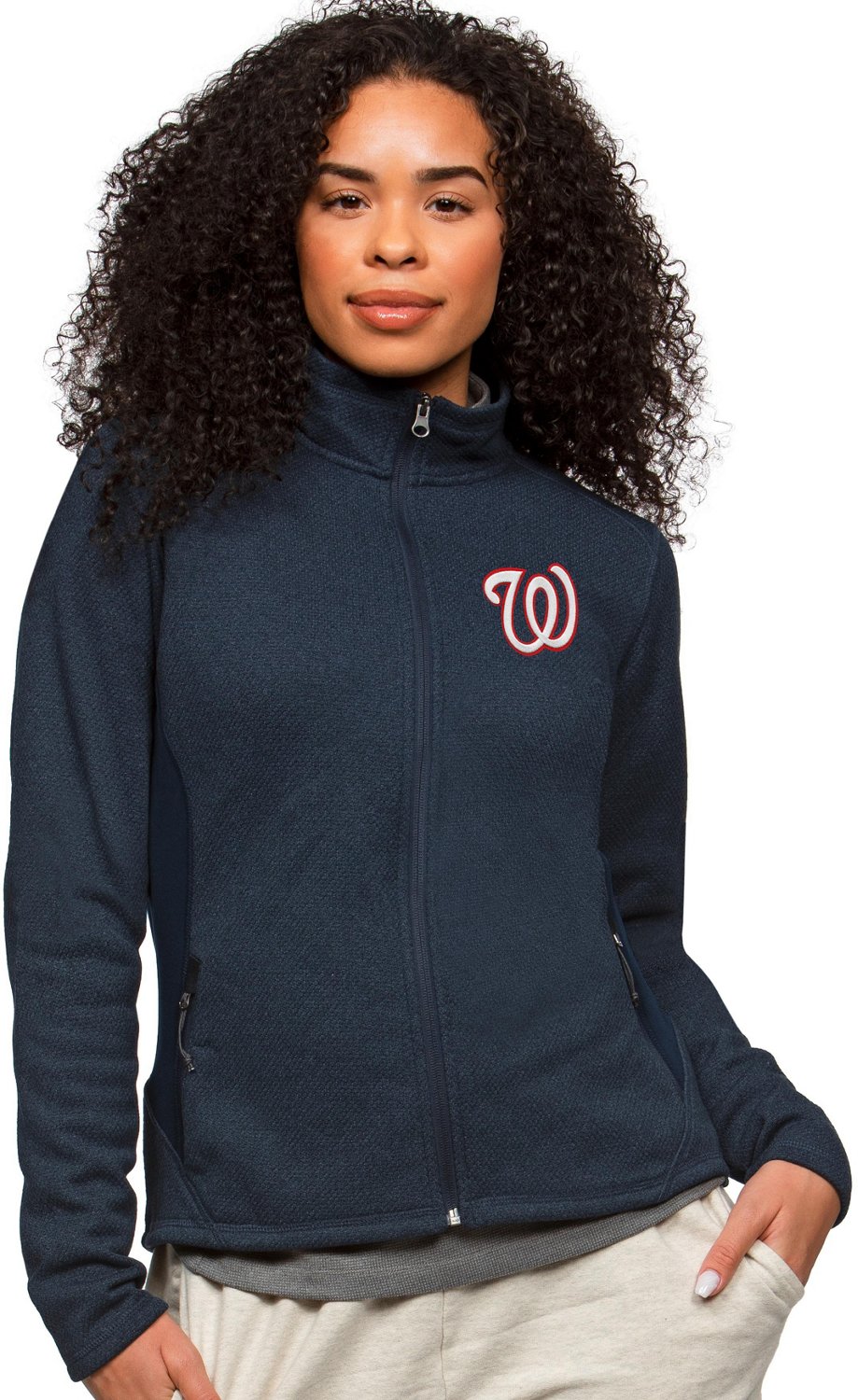Antigua Women's Washington Nationals Course Jacket