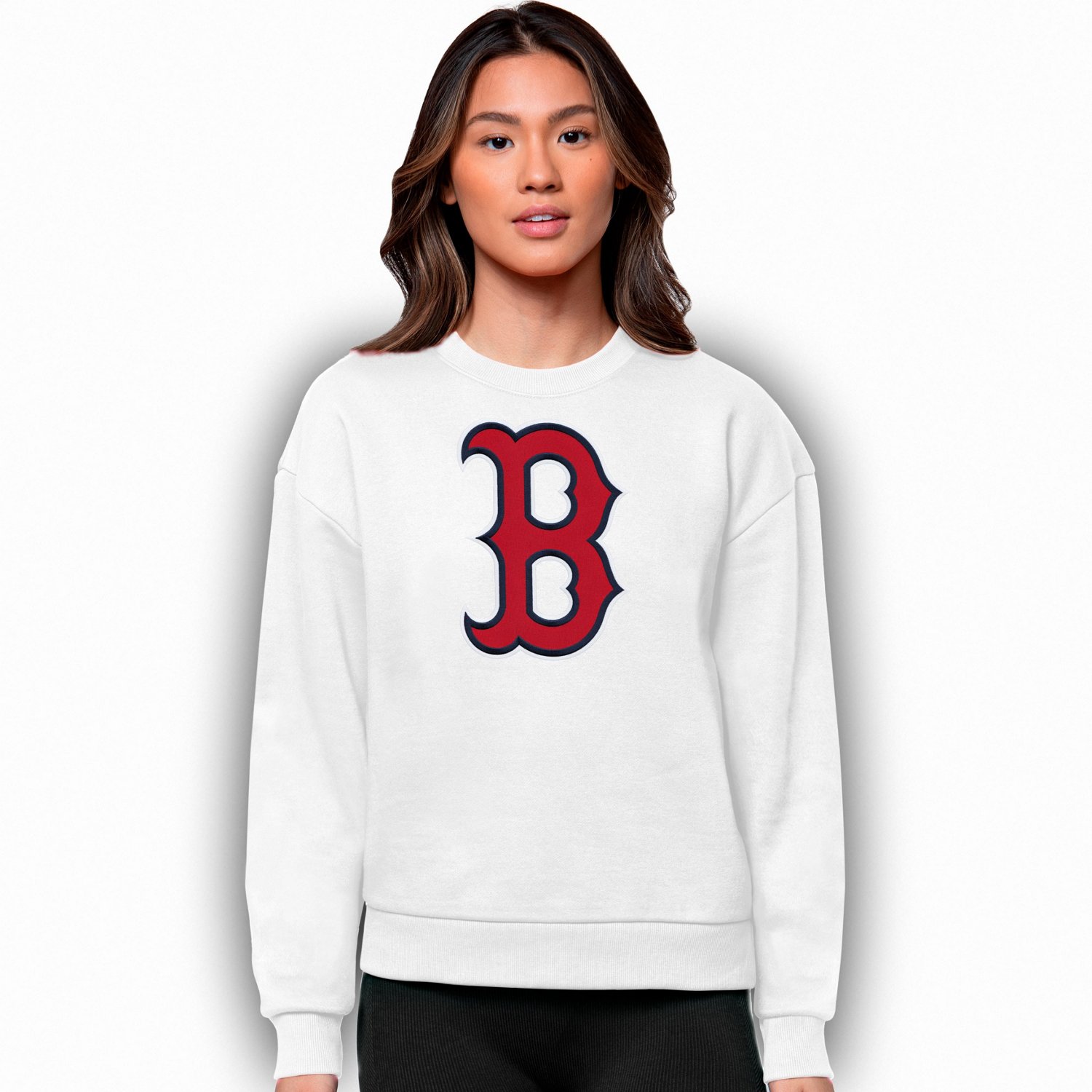Antigua Women's Boston Red Sox Victory Crew Sweatshirt