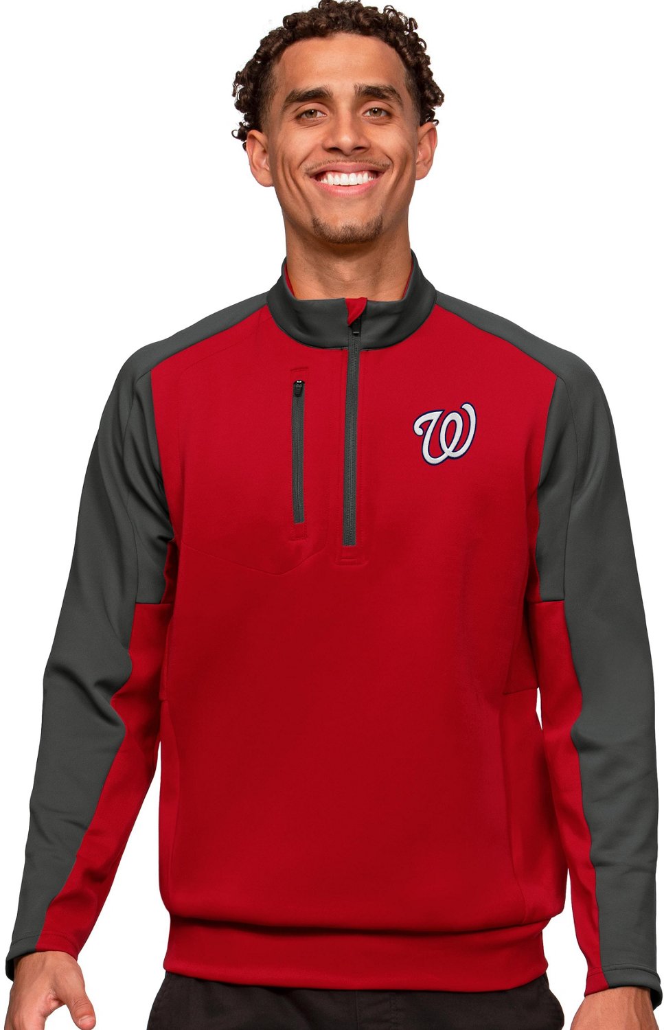 Antigua Men's Washington Nationals Team Pullover