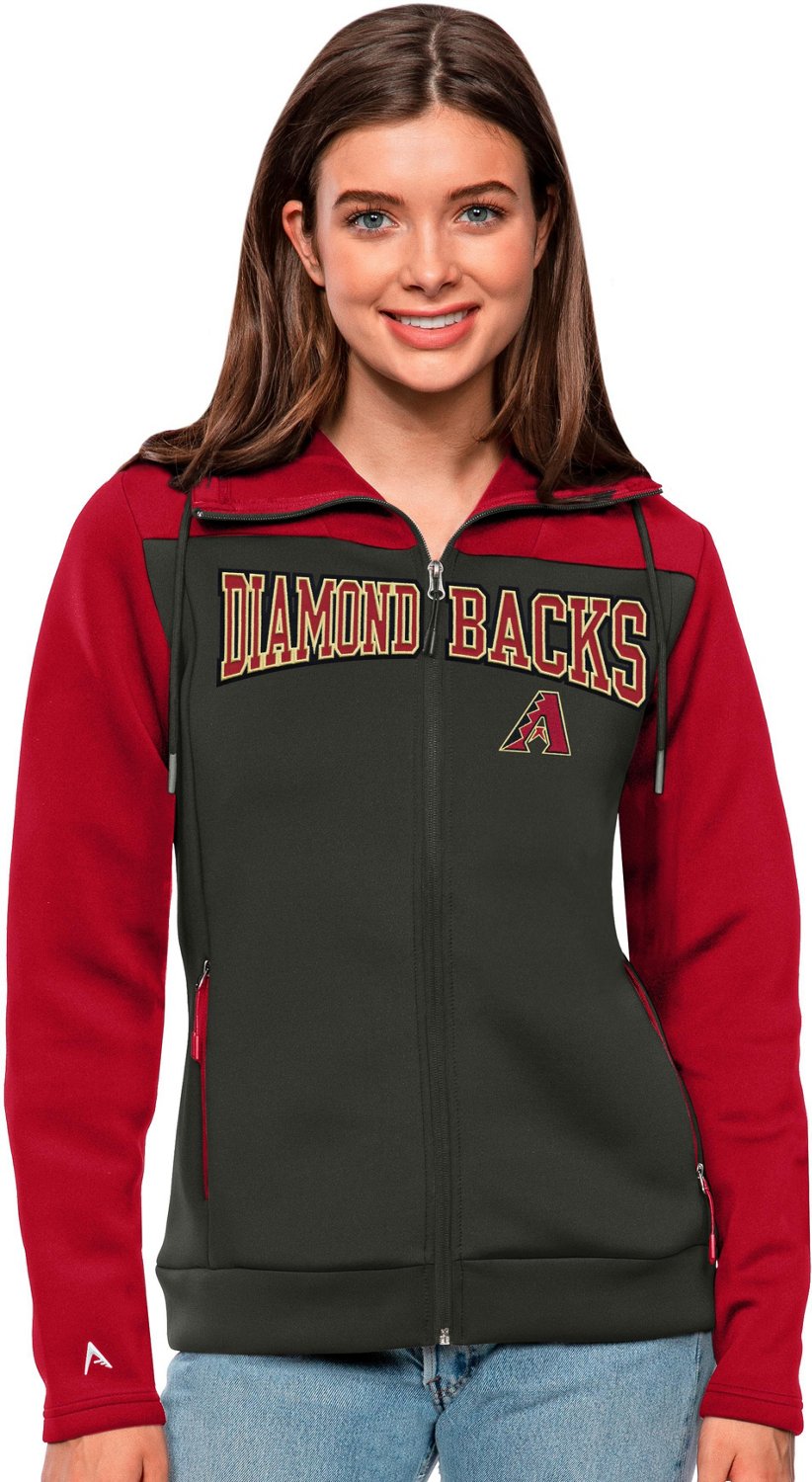 Antigua Women's Arizona Diamondbacks Red Protect Jacket