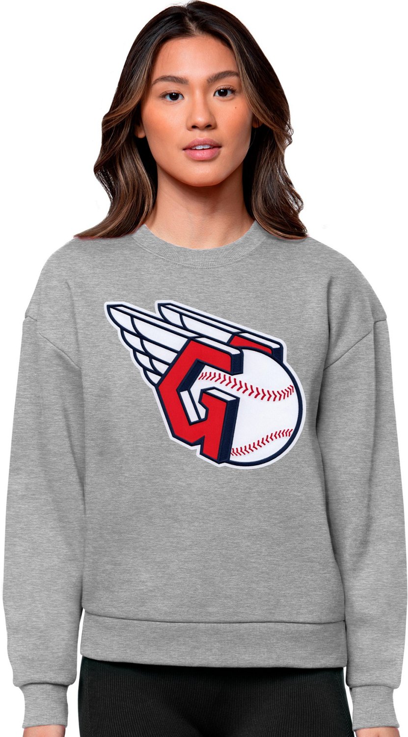 Antigua Women's Cleveland Guardians Victory Crew Sweatshirt