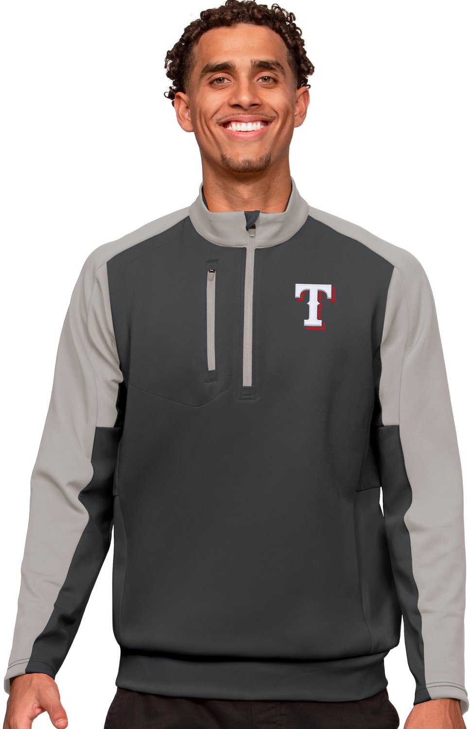 Antigua Men's Texas Rangers Team Pullover