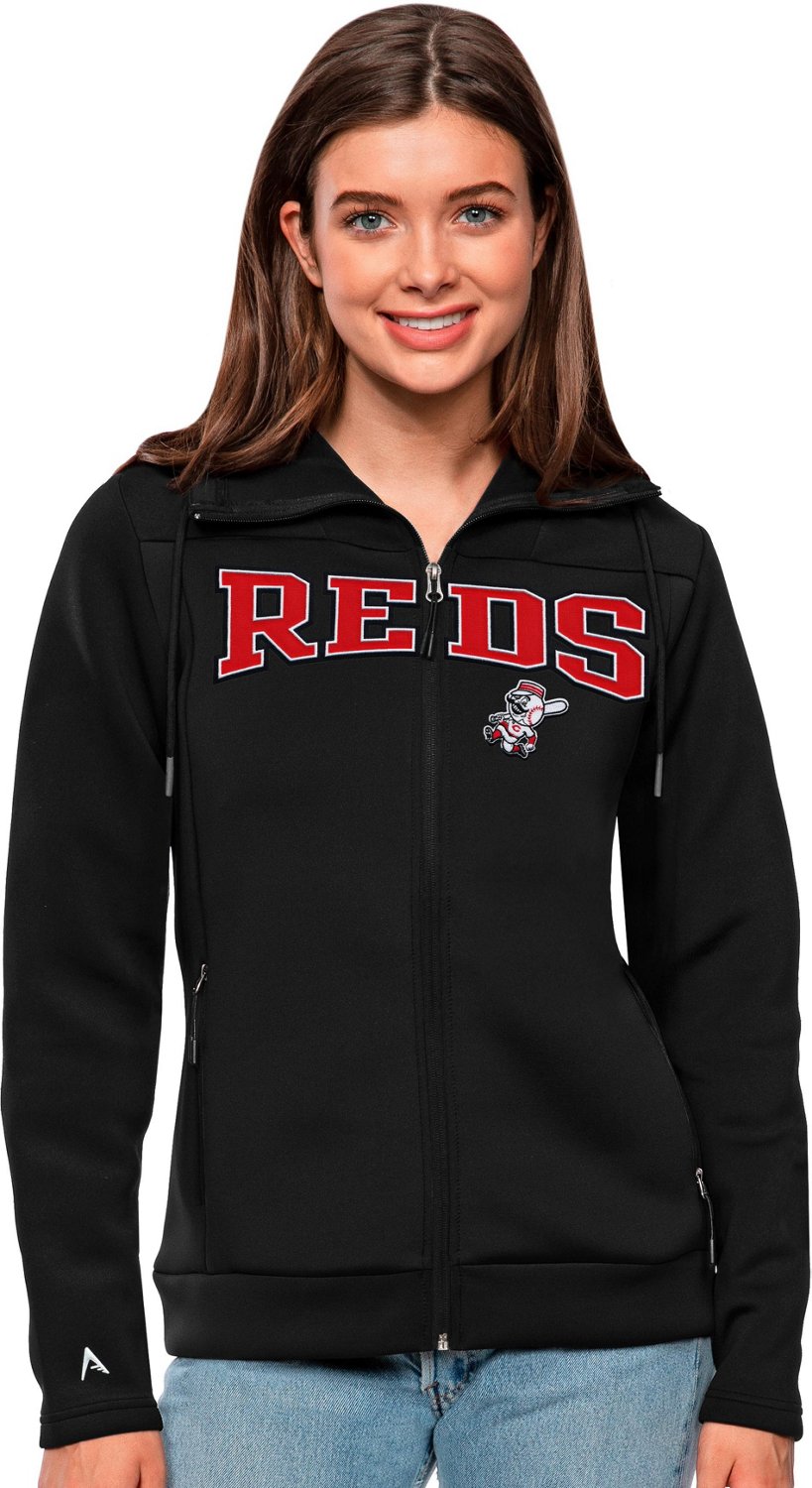 Antigua Women's Cincinnati Reds Red Protect Jacket