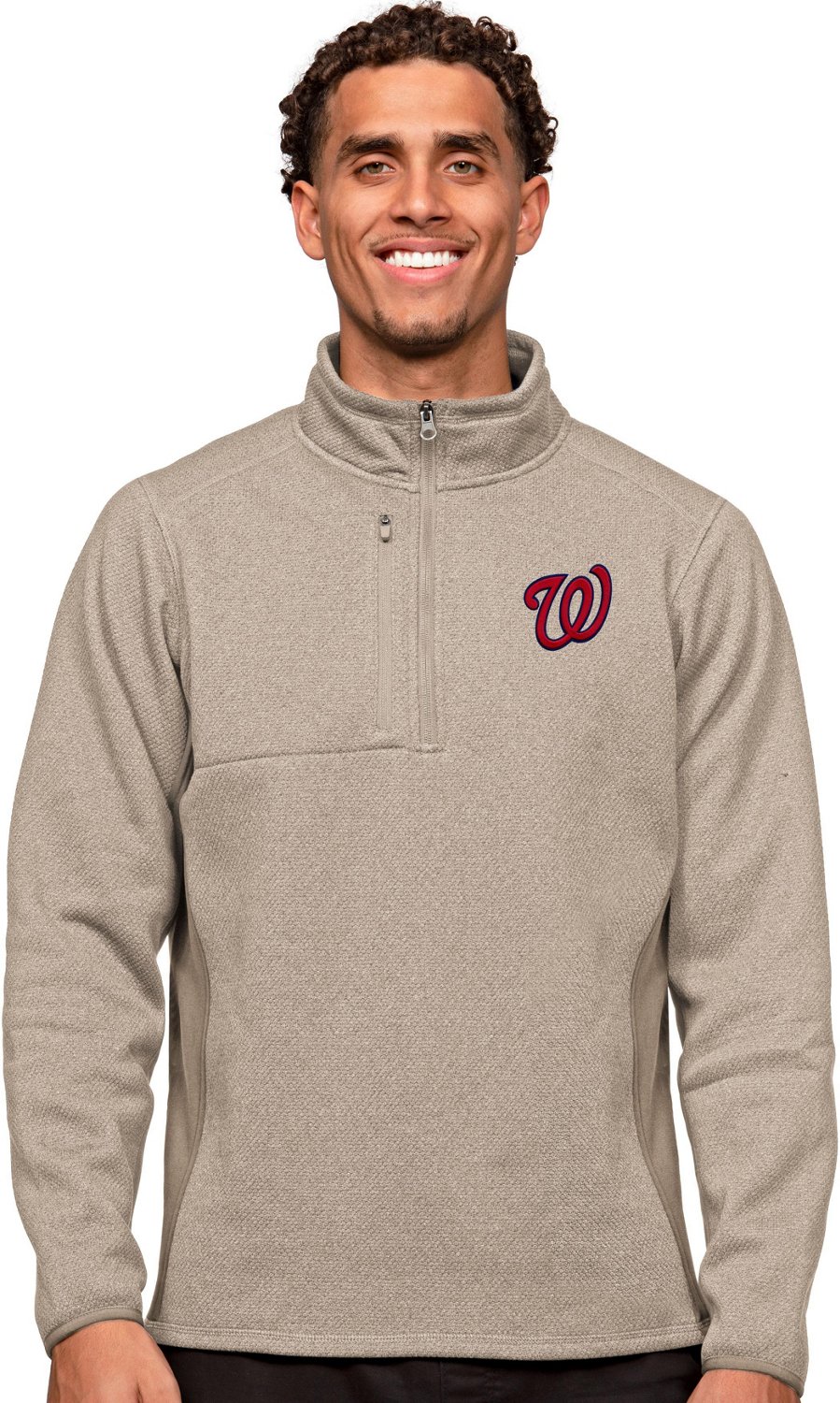 Antigua Men's Washington Nationals Course Pullover