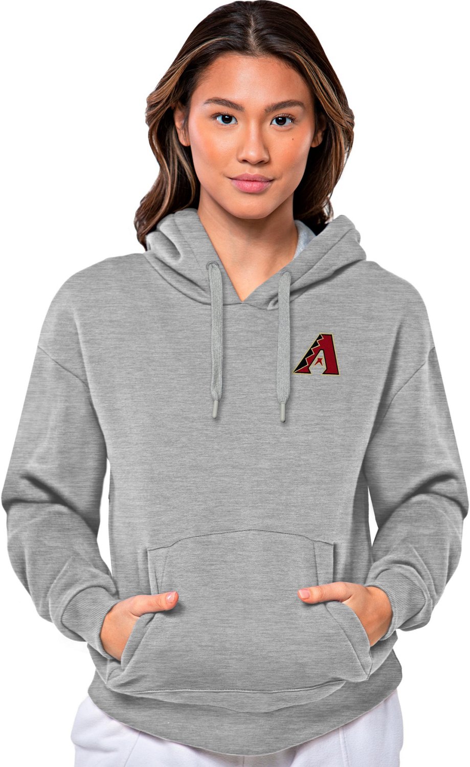 Antigua Women's Arizona Diamondbacks Victory Pullover Hoodie