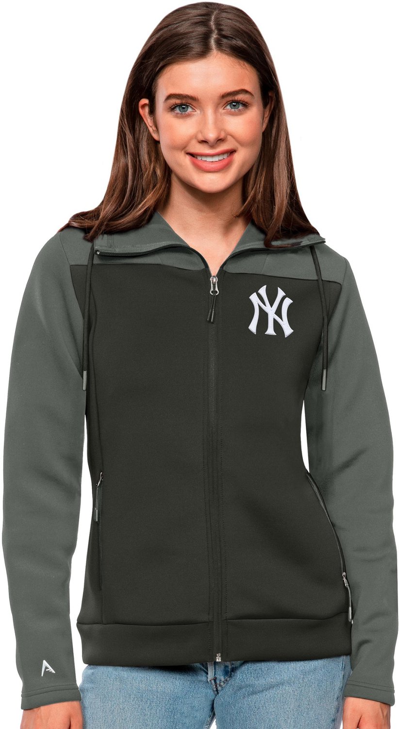 Antigua Women's Los Angeles Dodgers Gray Protect Jacket