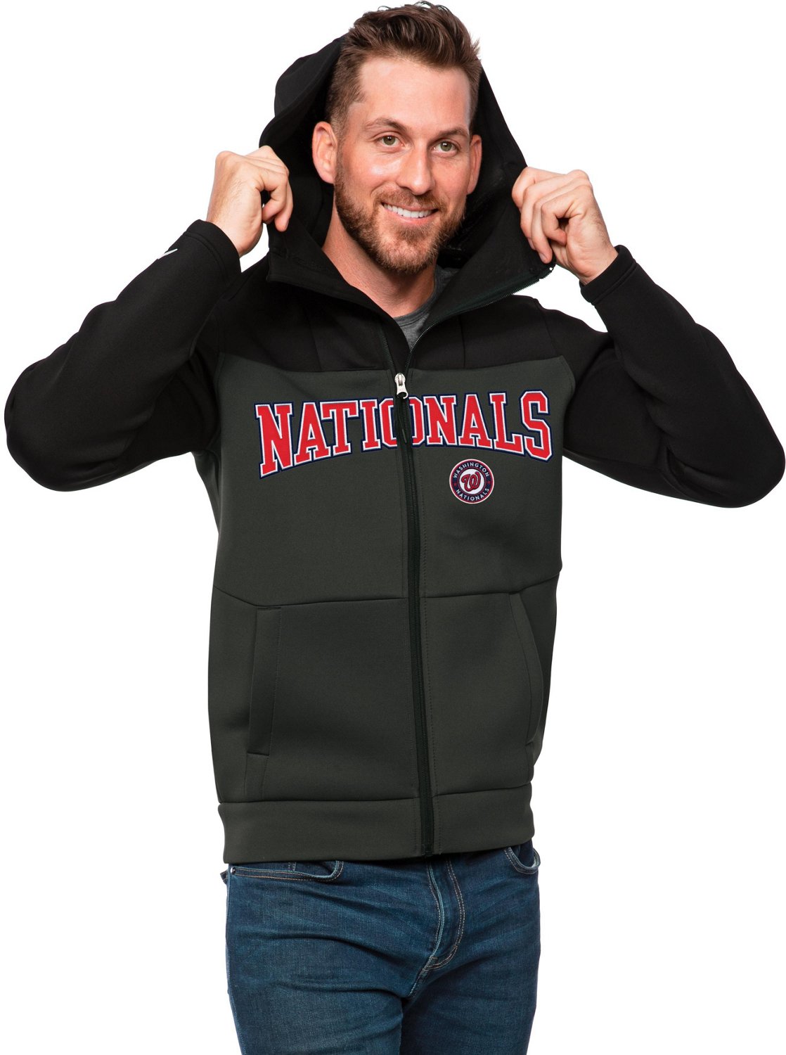 Antigua Men's Washington Nationals Protect Jacket